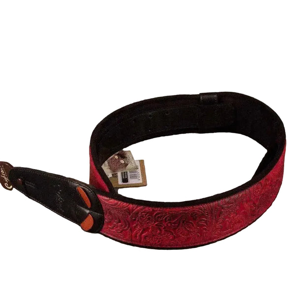 RightOn! Guitar Strap - Sandokan Red