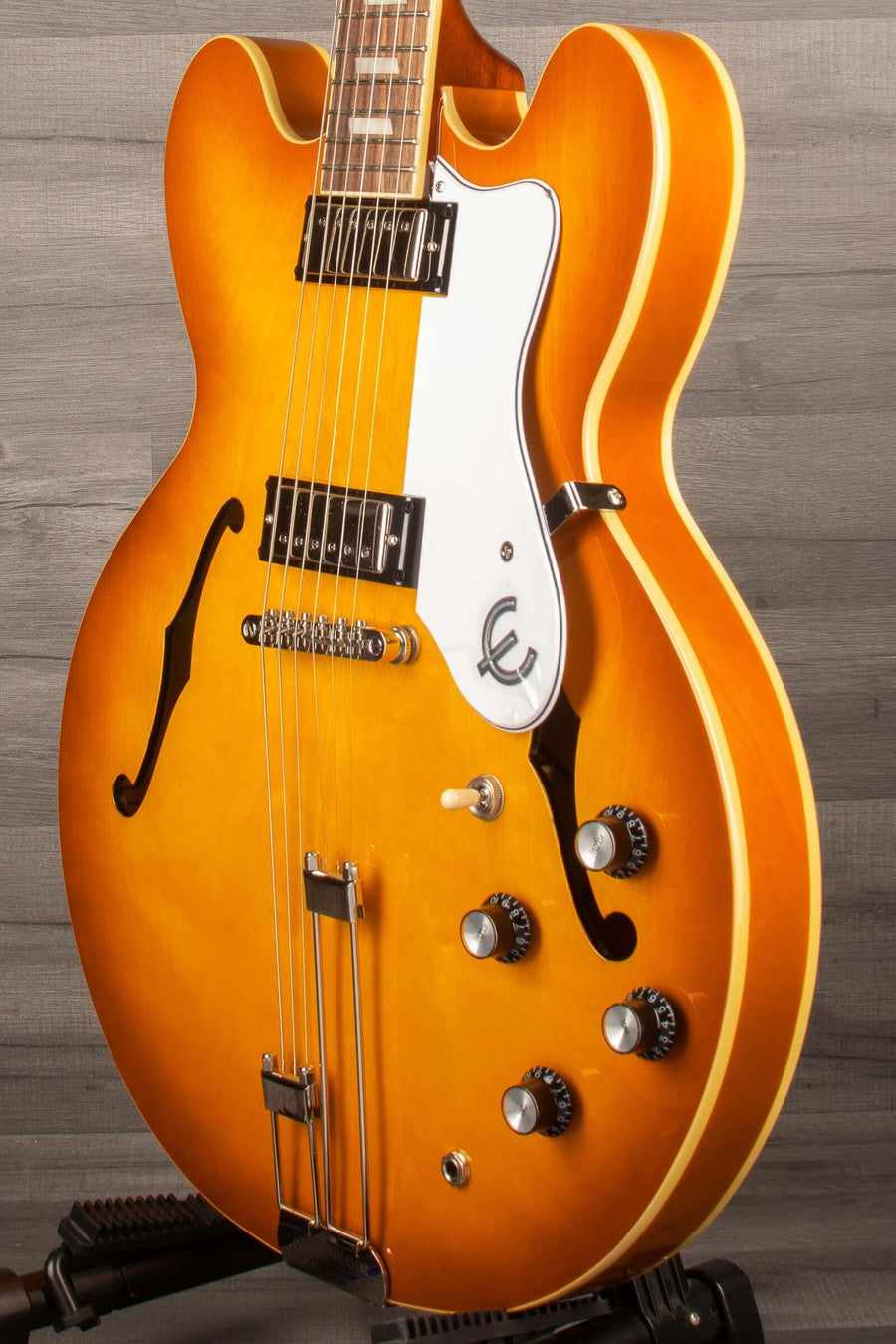 Epiphone Riviera Frequensator Electric Guitar - Royal Tan