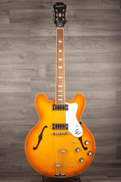 Epiphone Riviera Frequensator Electric Guitar - Royal Tan