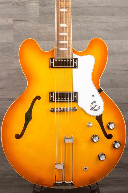 Epiphone Riviera Frequensator Electric Guitar - Royal Tan