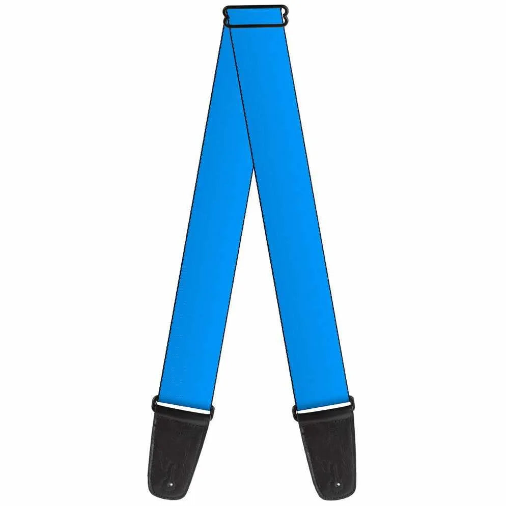 Buckle Down Baby Blue Guitar Strap