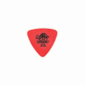 DUNLOP Tortex Triangle Player Pack 6 Piece Red 0.50mm - Set Up by MusicStreet