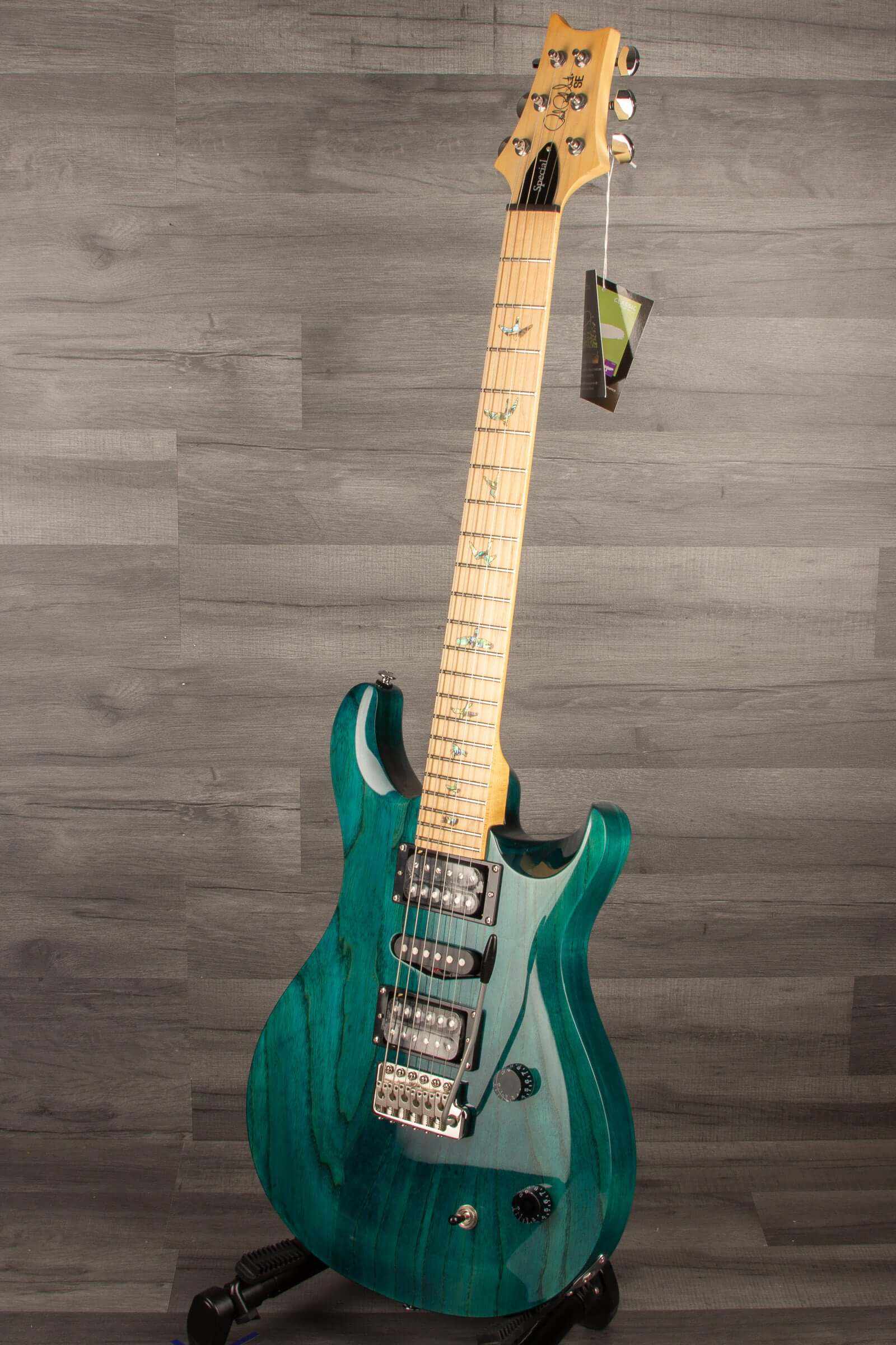 PRS - SE Swampash Electric Guitar - Iri Blue