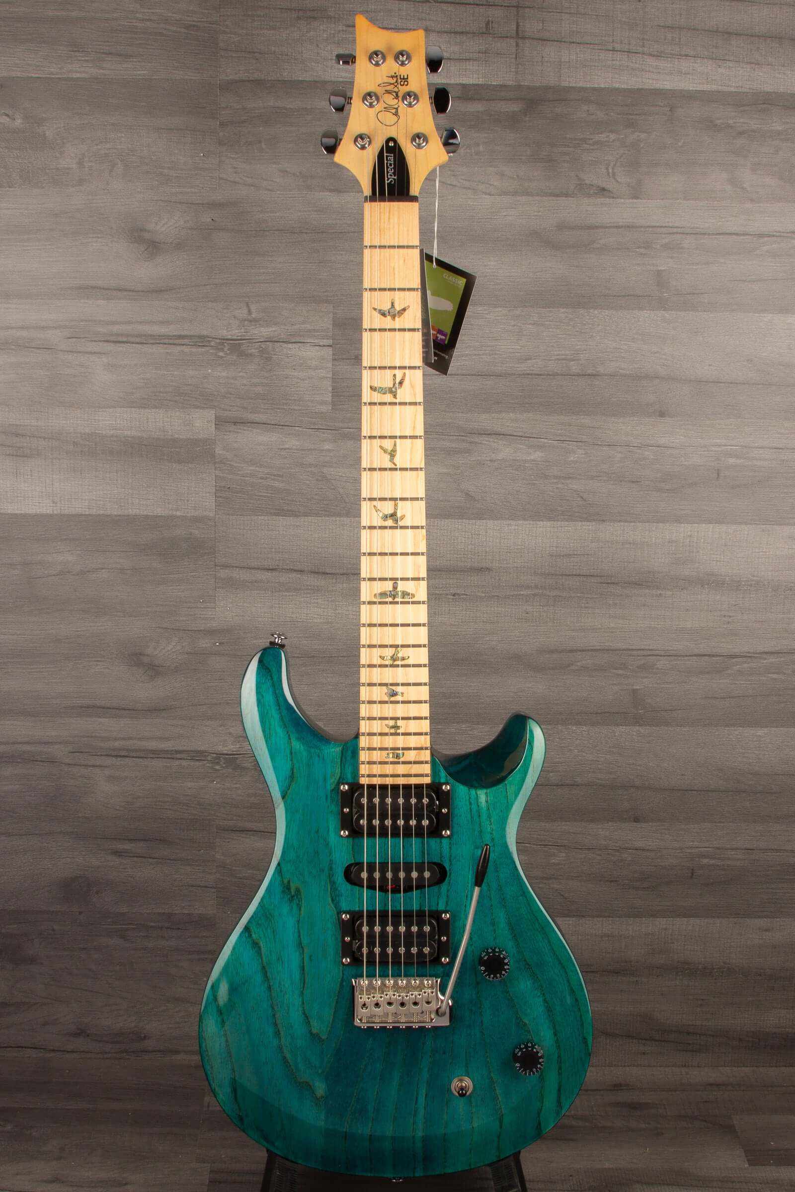 PRS - SE Swampash Electric Guitar - Iri Blue