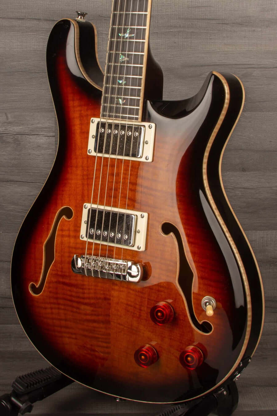 USED - PRS SE Hollowbody II Piezo Black Gold