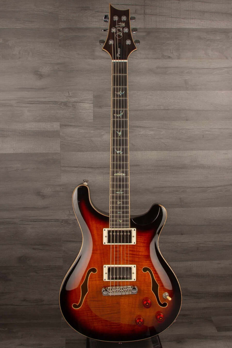 USED - PRS SE Hollowbody II Piezo Black Gold