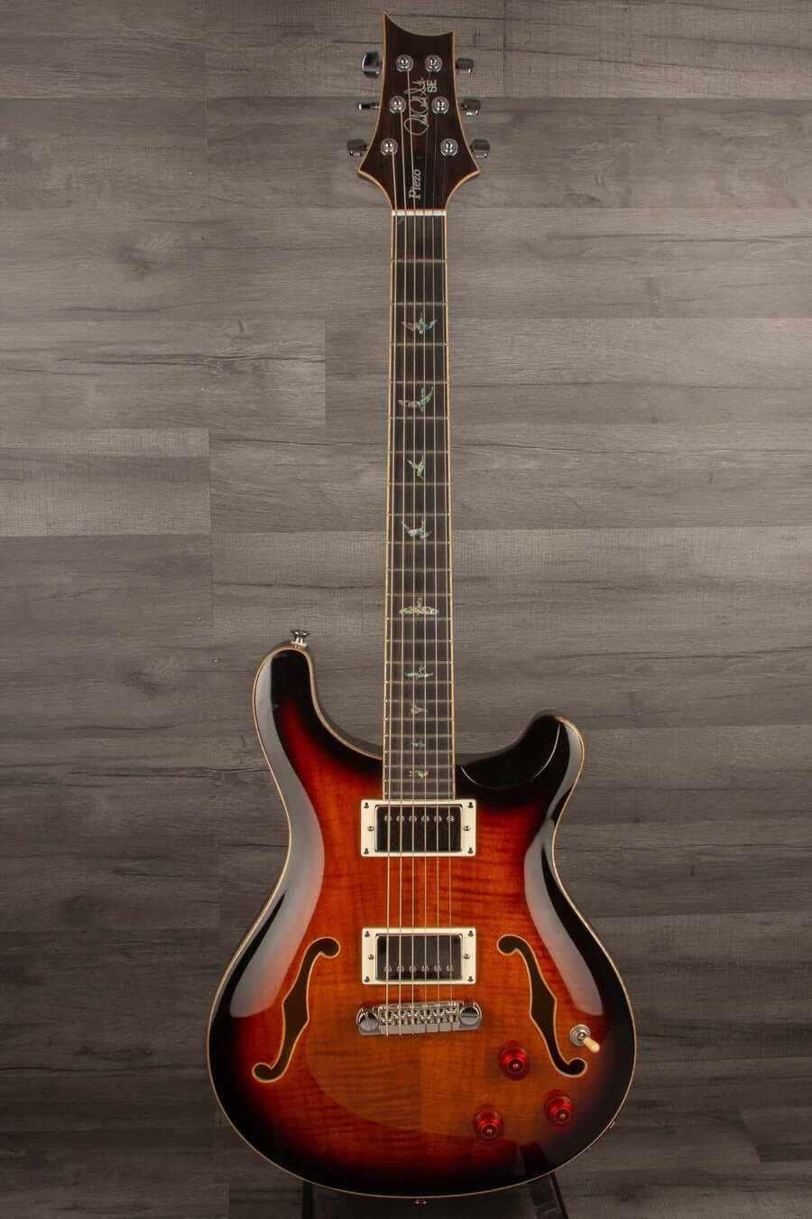USED - PRS SE Hollowbody II Piezo Black Gold