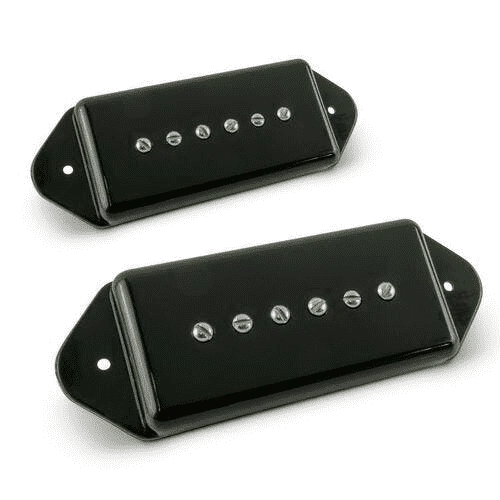 Lollar Pickups P-90 Dogear '50s Wind Set - Black