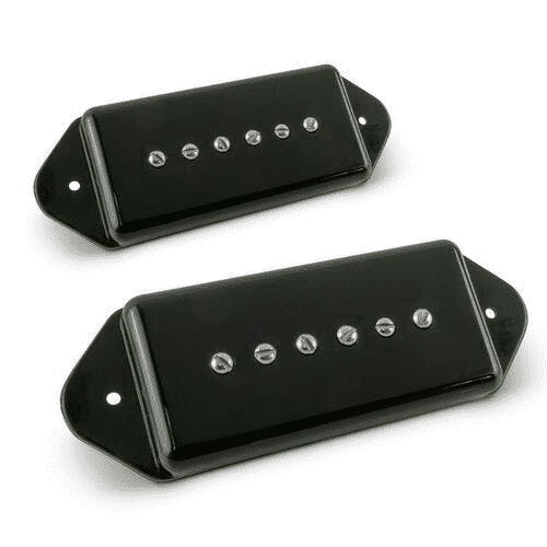 Lollar Pickups P-90 Dogear '50's Set - Tall - Black