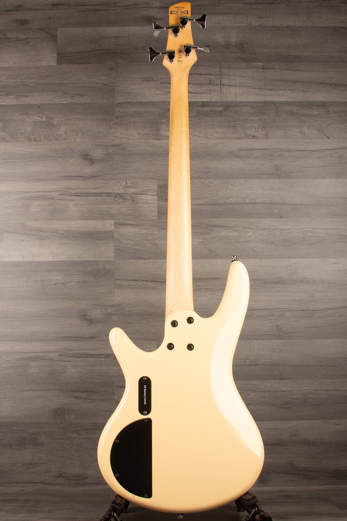 USED - Ibanez SRMD200K-VWH 4 String Bass Guitar in Vintage White - MusicStreet