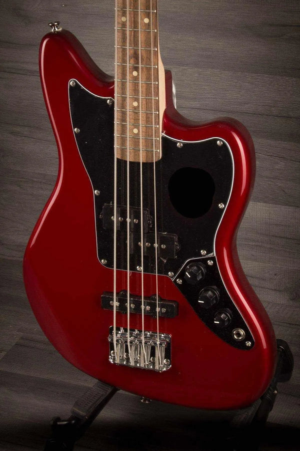 Squier - Vintage Modified Jaguar Bass Short Scale Candy Apple Red