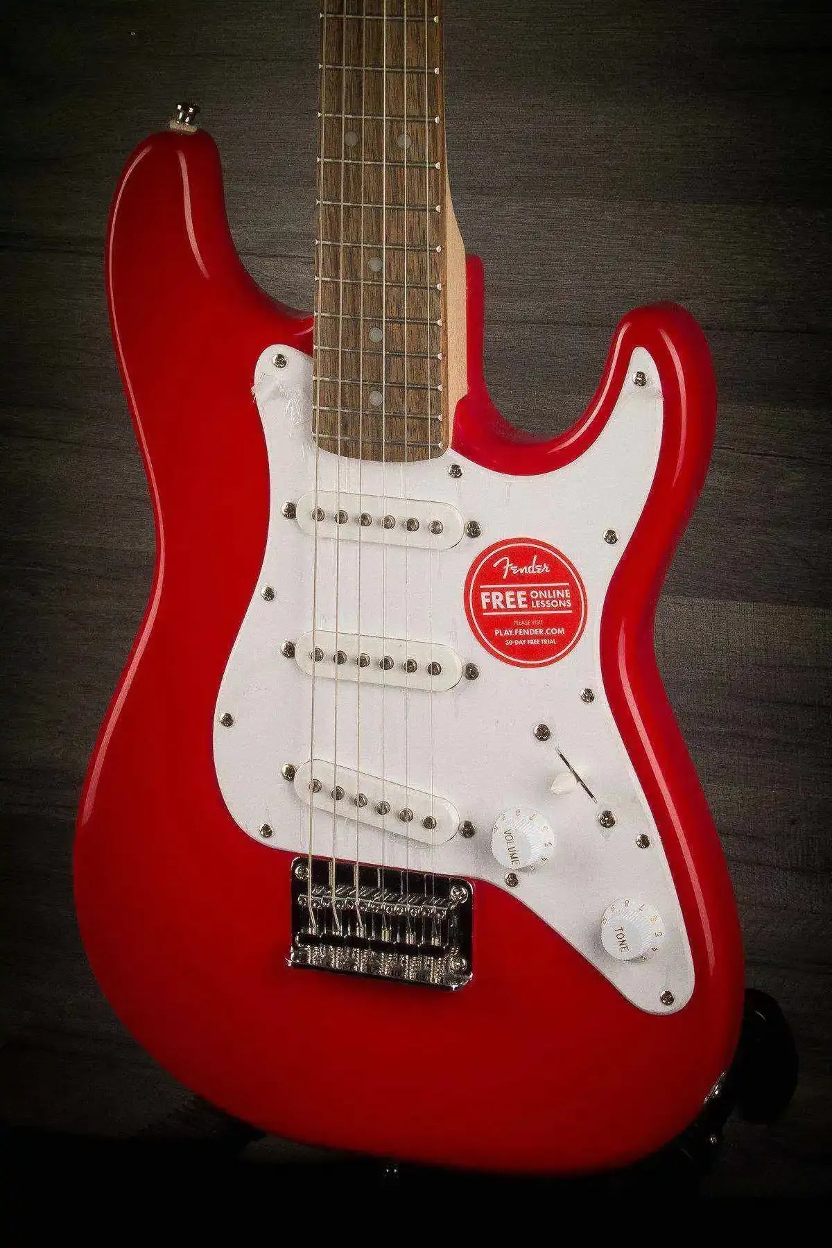 Fender Squier Stratocaster Mini Electric Guitar - Red