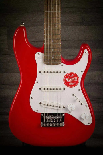 Fender Squier Stratocaster Mini Electric Guitar - Red