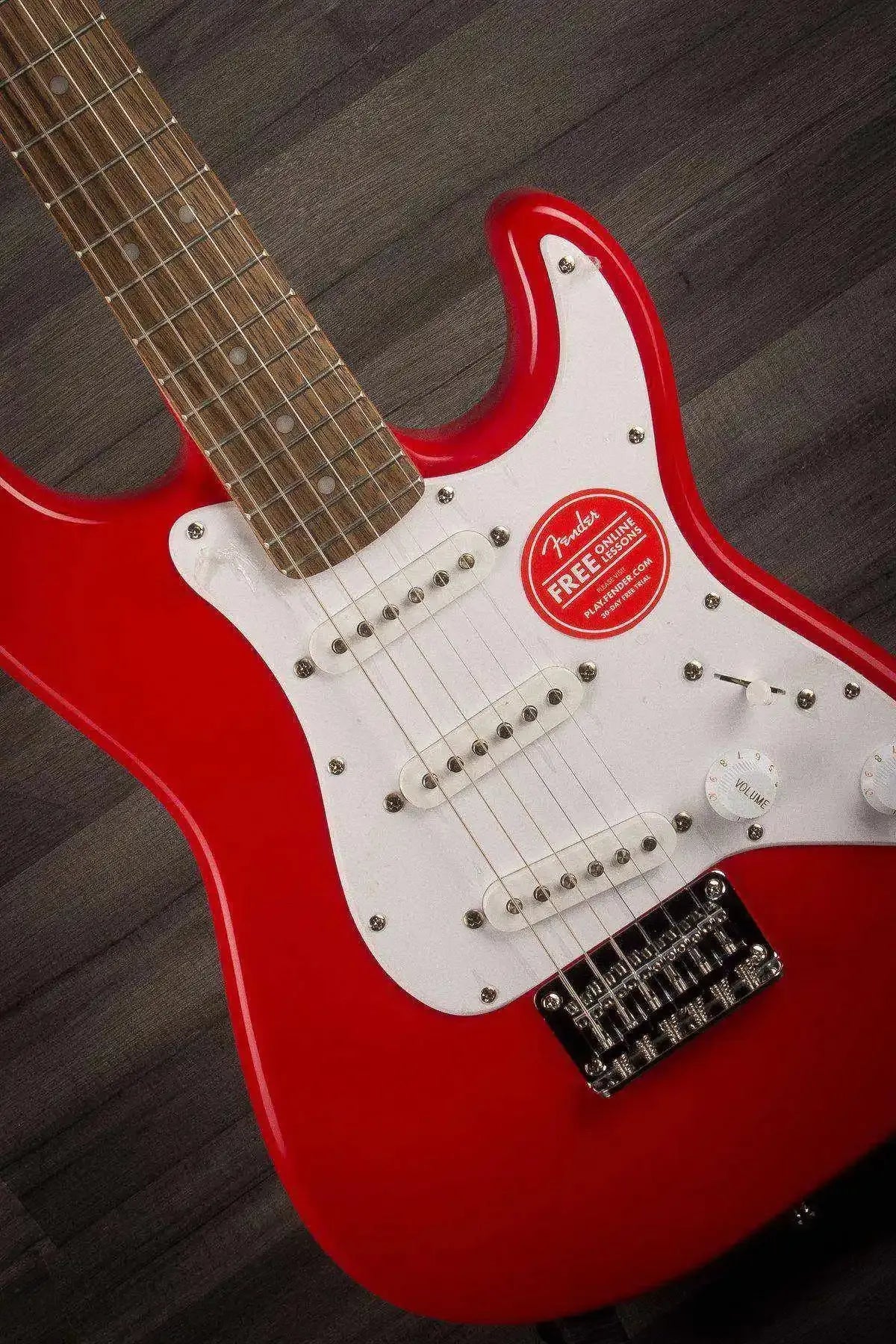 Fender Squier Stratocaster Mini Electric Guitar - Red