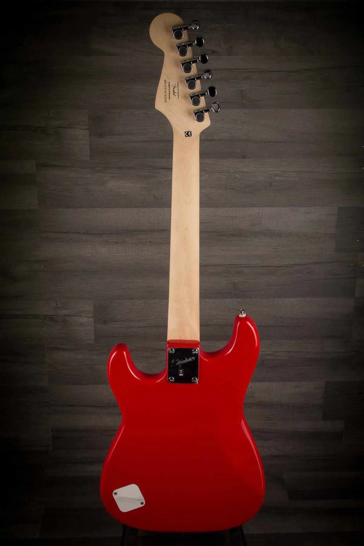Fender Squier Stratocaster Mini Electric Guitar - Red