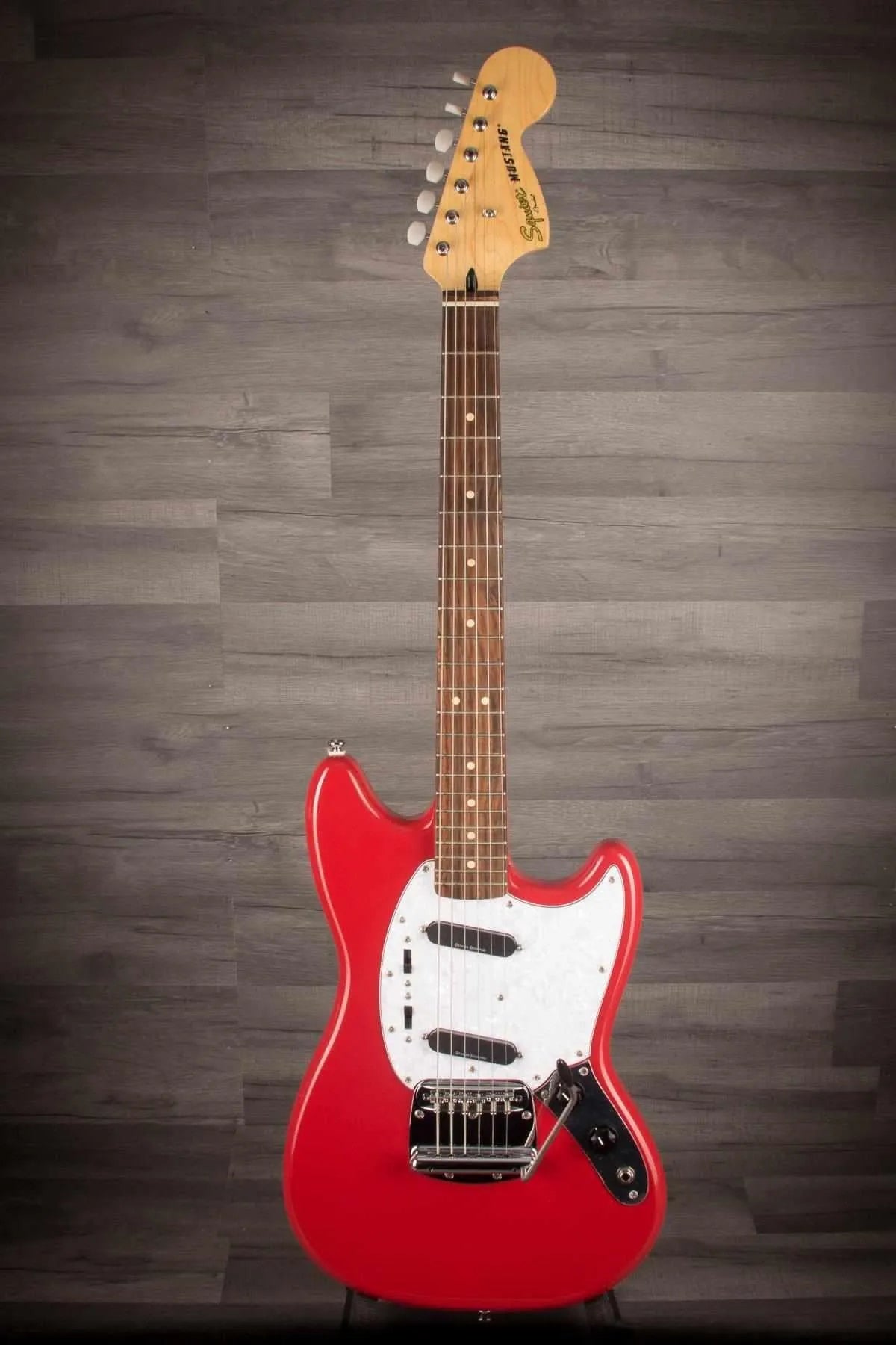 Squier Vintage Modified Mustang, Fiesta Red