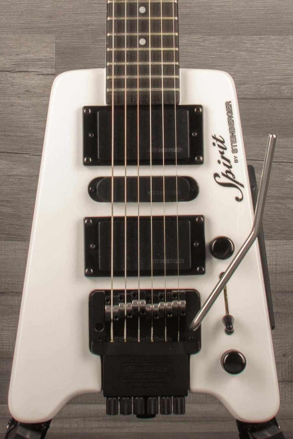 USED - Steinberger Spirit GT-Pro Deluxe, White