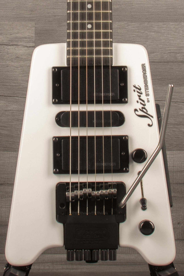 USED - Steinberger Spirit GT-Pro Deluxe, White