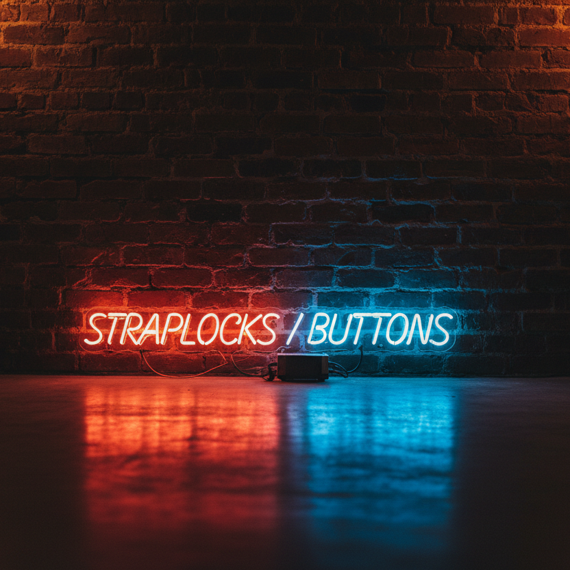 Straplocks / Buttons – Style 7