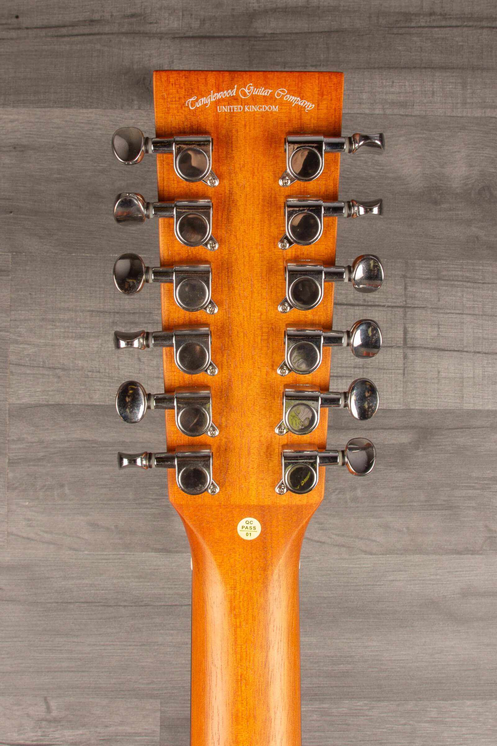 Tanglewood TR412CE 12 string cutaway Electro Acoustic Guitar