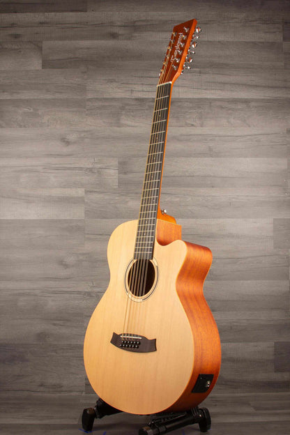 Tanglewood TR412CE 12 string cutaway Electro Acoustic Guitar