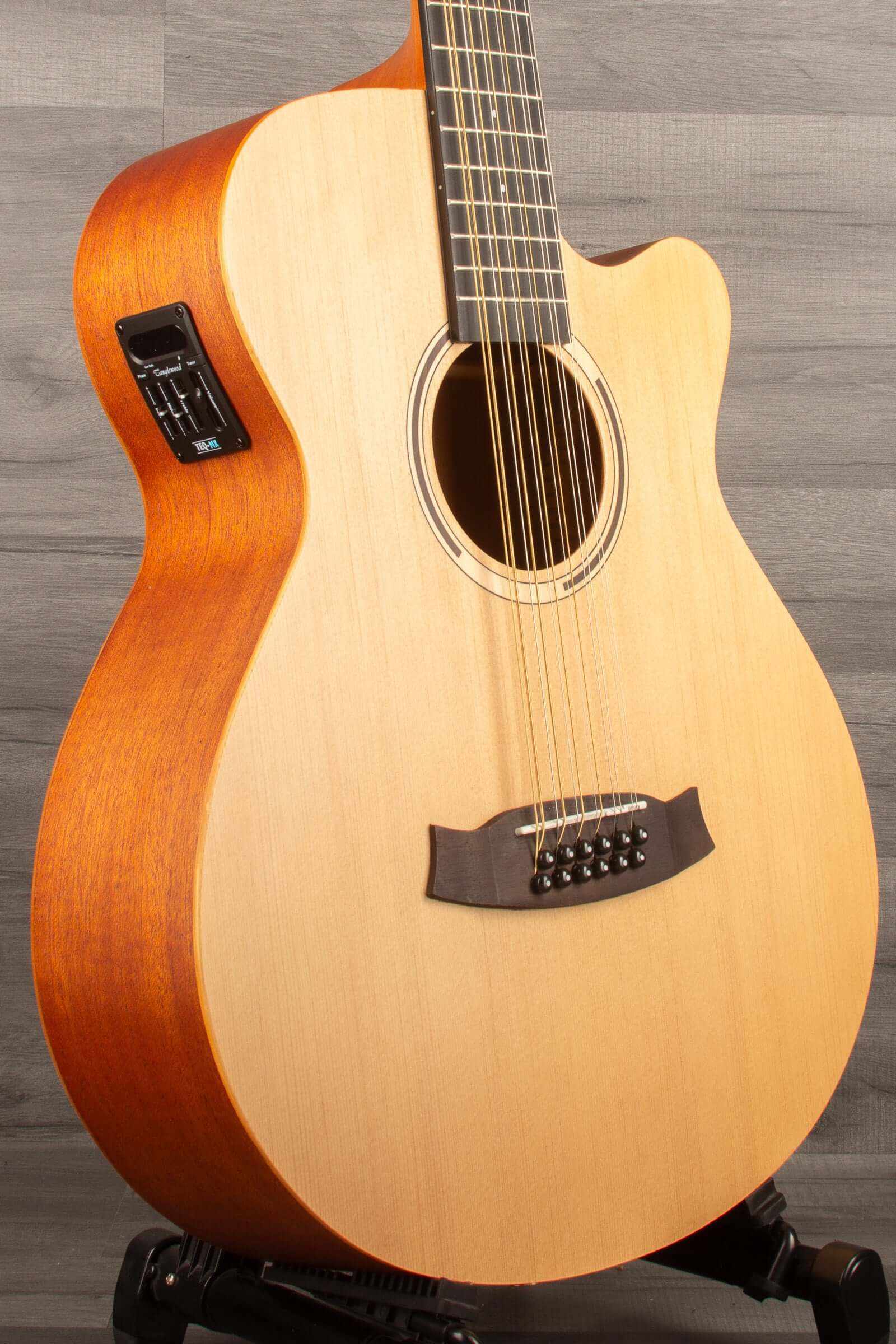 Tanglewood TR412CE 12 string cutaway Electro Acoustic Guitar