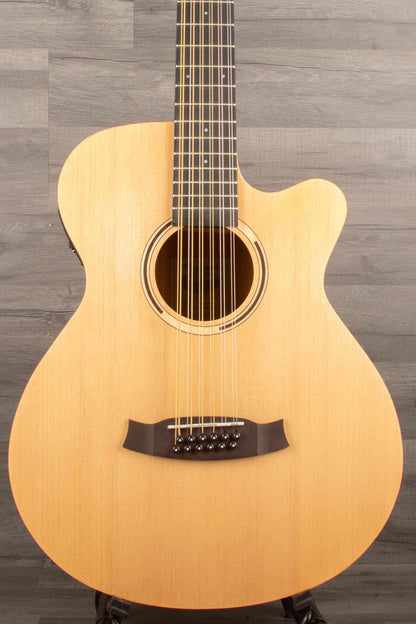 Tanglewood TR412CE 12 string cutaway Electro Acoustic Guitar