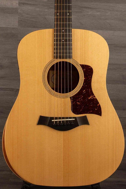 USED - 2022 Taylor 110e showcasing a solid Sitka spruce top and signature NT neck design.