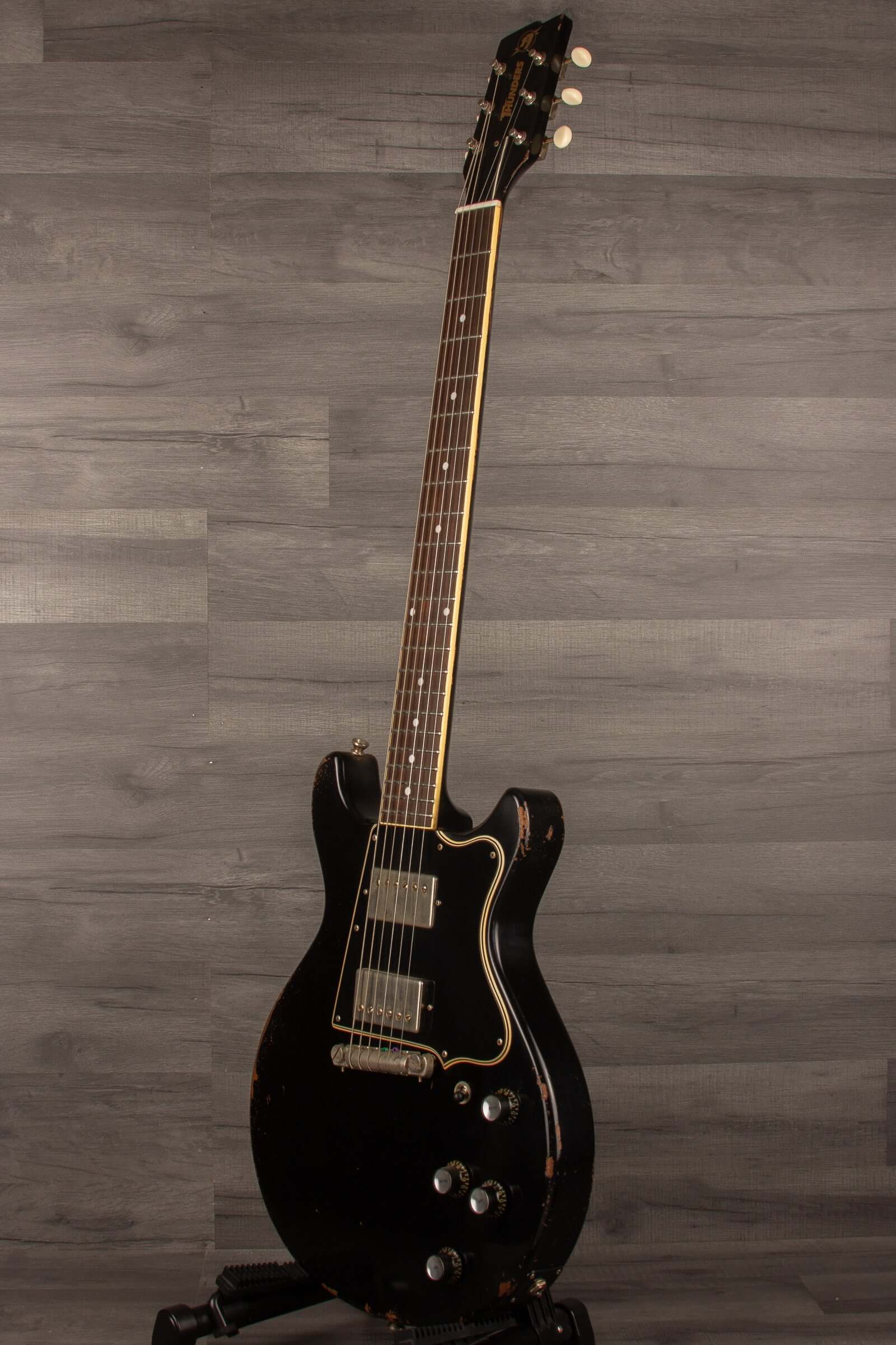 Rock 'n Roll Relics Thunders II Electric Guitar - Black