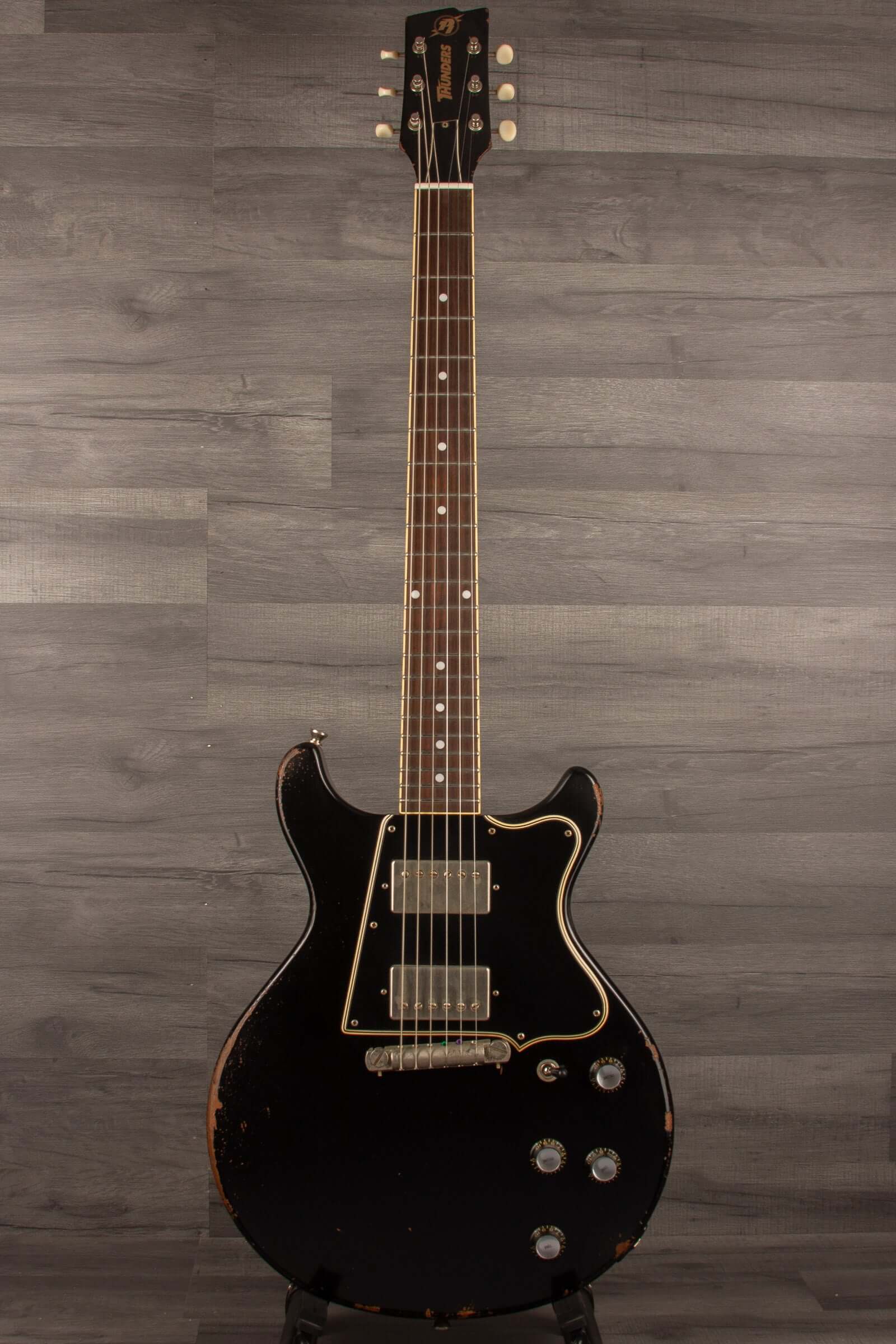 Rock 'n Roll Relics Thunders II Electric Guitar - Black