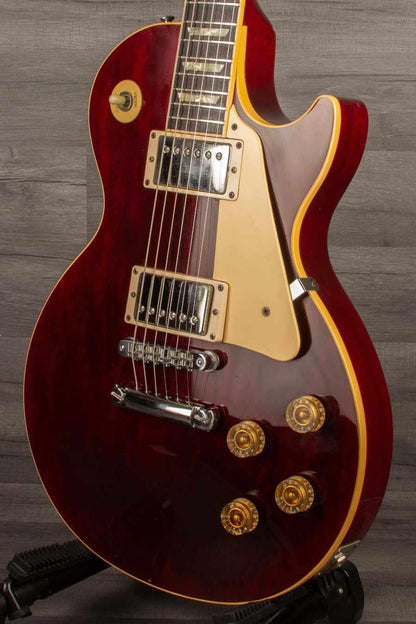 USED - 1990 Gibson Les Paul Standard Wine Red