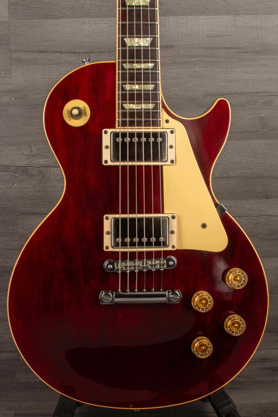USED - 1990 Gibson Les Paul Standard Wine Red