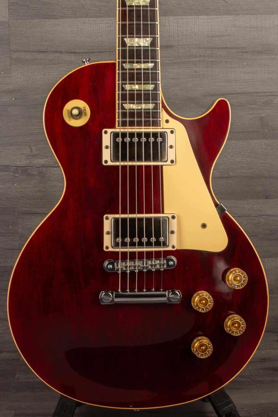 USED - 1990 Gibson Les Paul Standard Wine Red