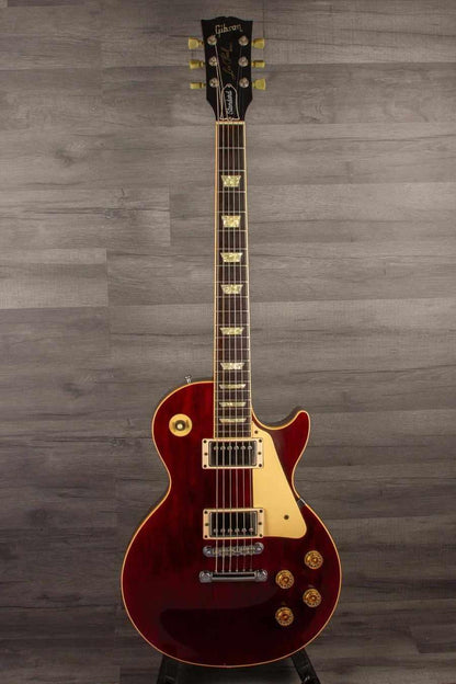 USED - 1990 Gibson Les Paul Standard Wine Red