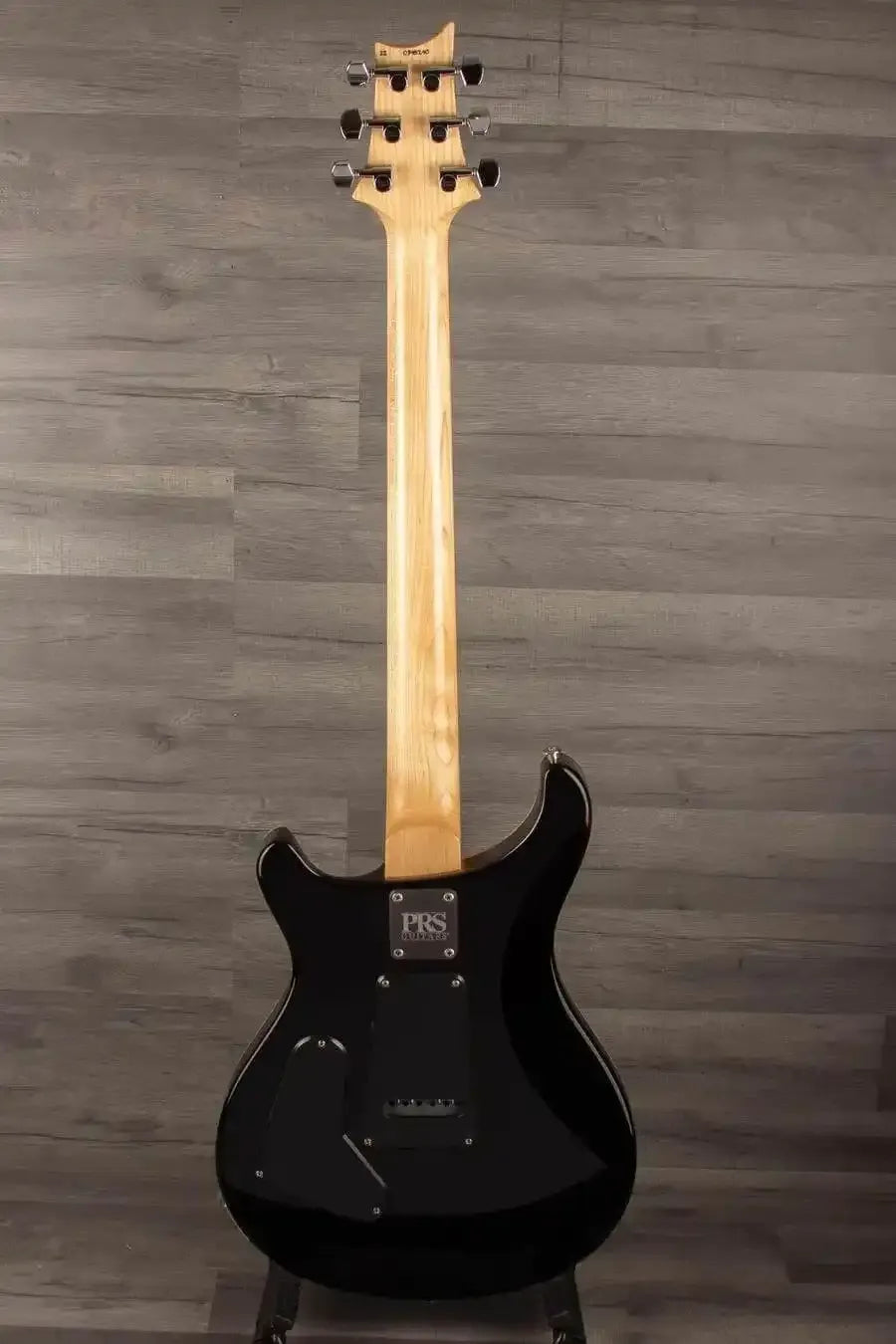 USED - PRS CE24 Semi Hollow - Fire Red back view showing neck and body design.