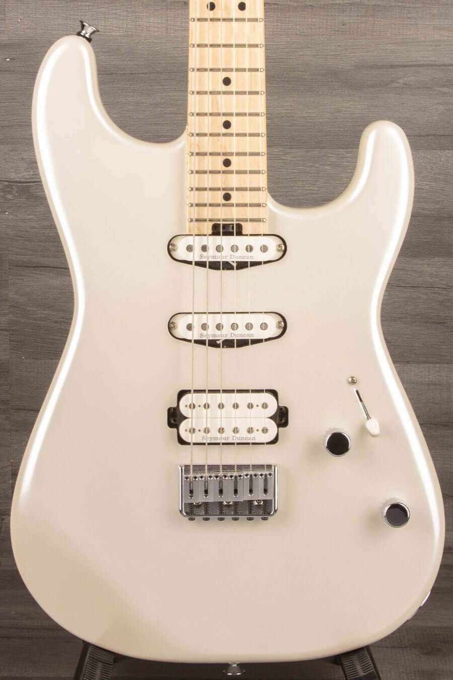 USED - Charvel Pro-Mod San Dimas Style 1 HSS - Platinum Pearl - MusicStreet