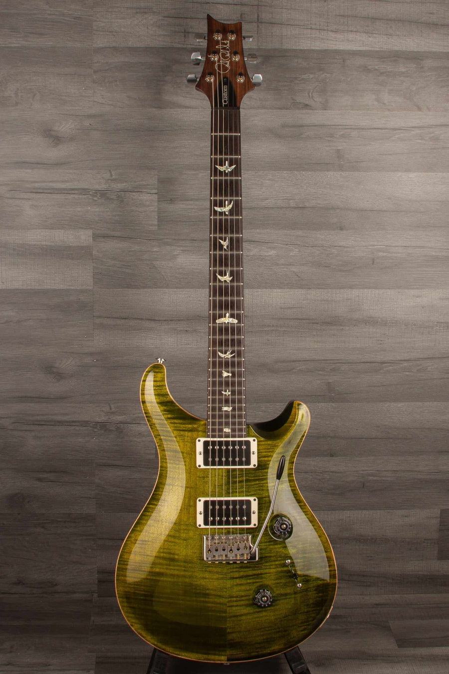 USED - PRS Custom 24 Jade s#224217 - MusicStreet