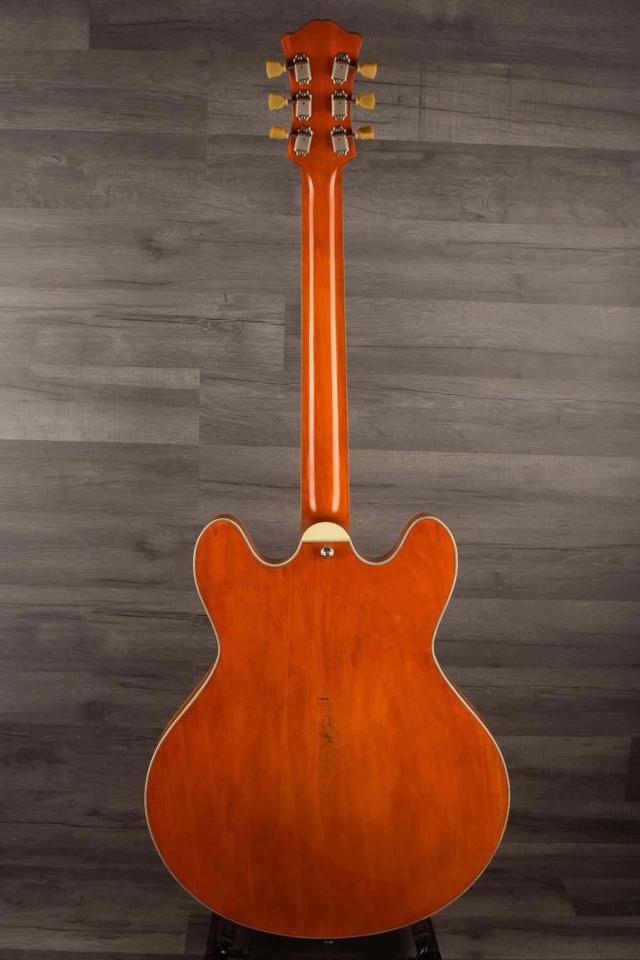 USED - Eastman T64/V Antique Varnish back view showcasing craftsmanship and design features.