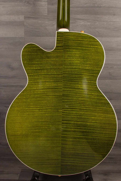 USED - Gretsch G6120SSUGR Green Tiger - Brian Setzer Nashville