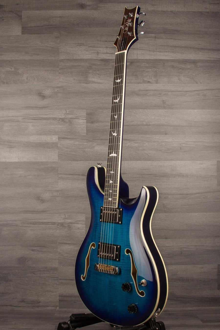 USED - PRS SE Hollowbody II Faded Blue Burst