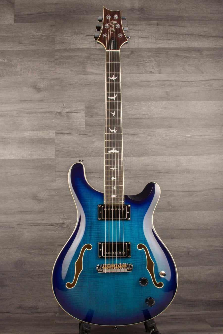 USED - PRS SE Hollowbody II Faded Blue Burst