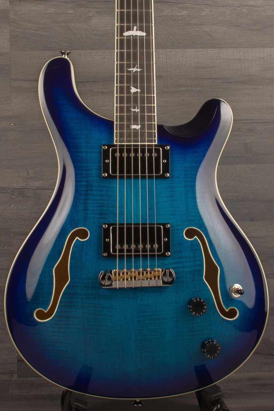 USED - PRS SE Hollowbody II Faded Blue Burst