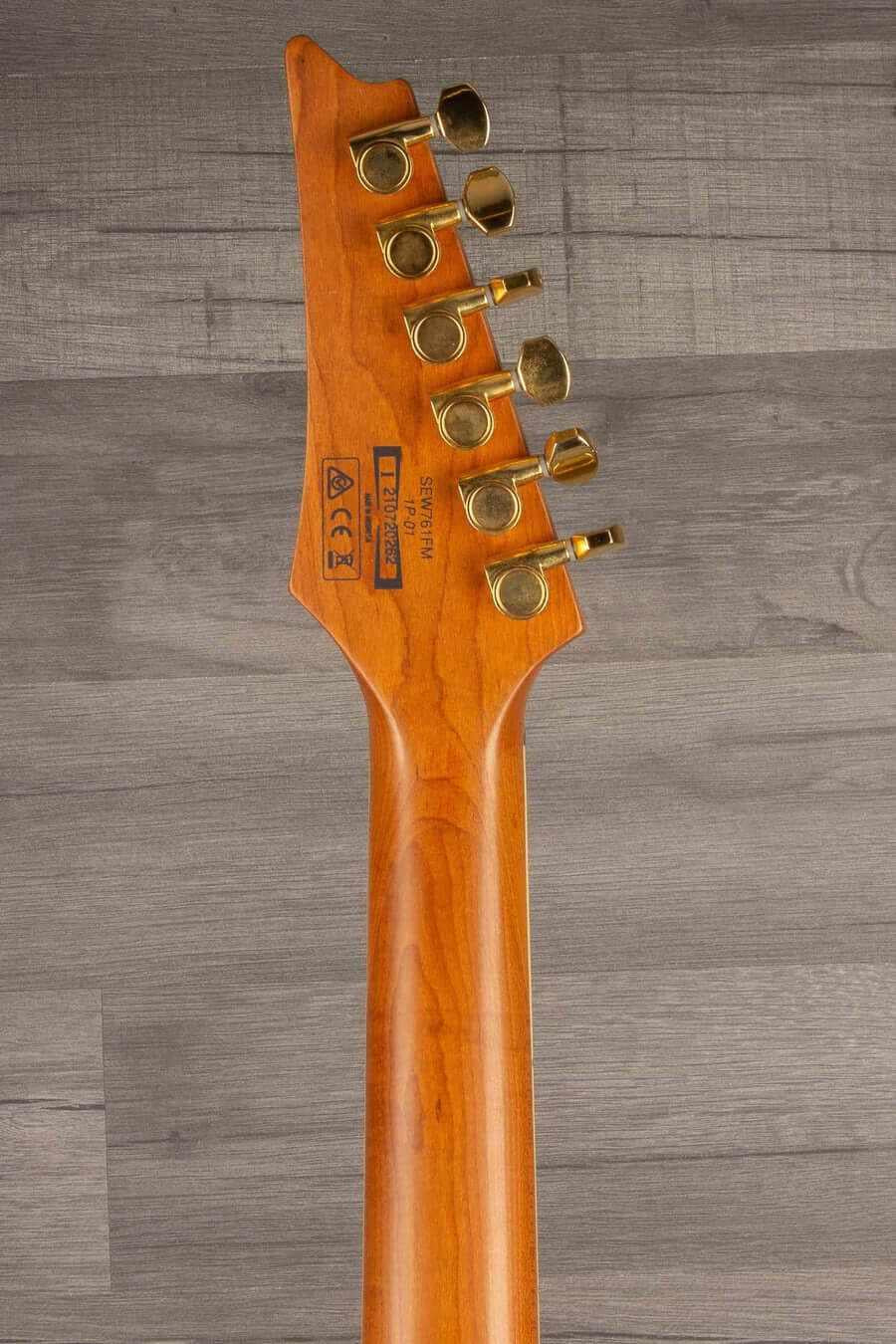 USED - Ibanez SEW761FM-NTF Natural Flat