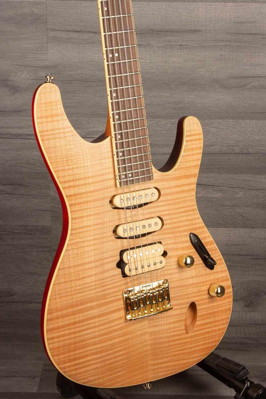 USED - Ibanez SEW761FM-NTF Natural Flat