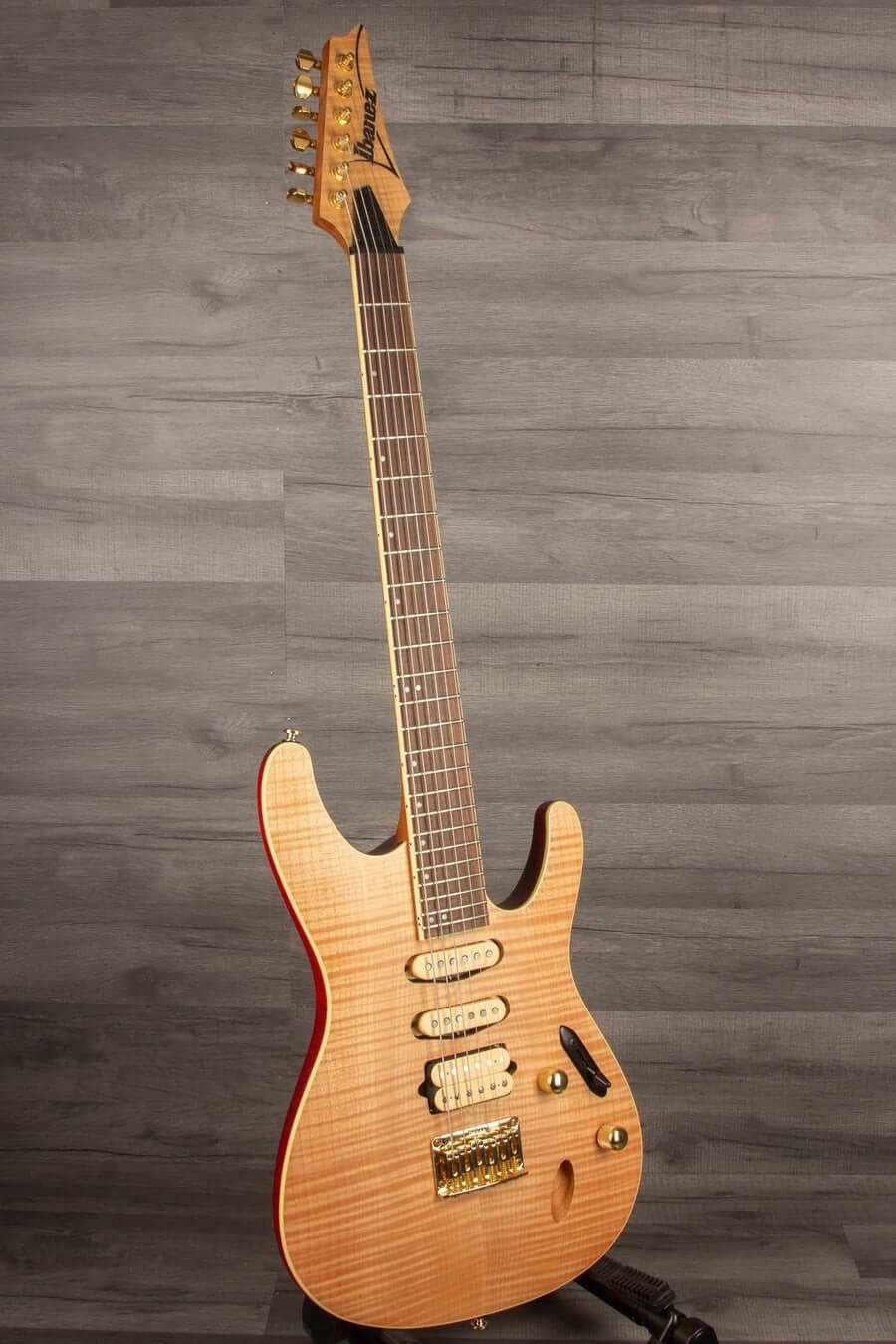 USED - Ibanez SEW761FM-NTF Natural Flat