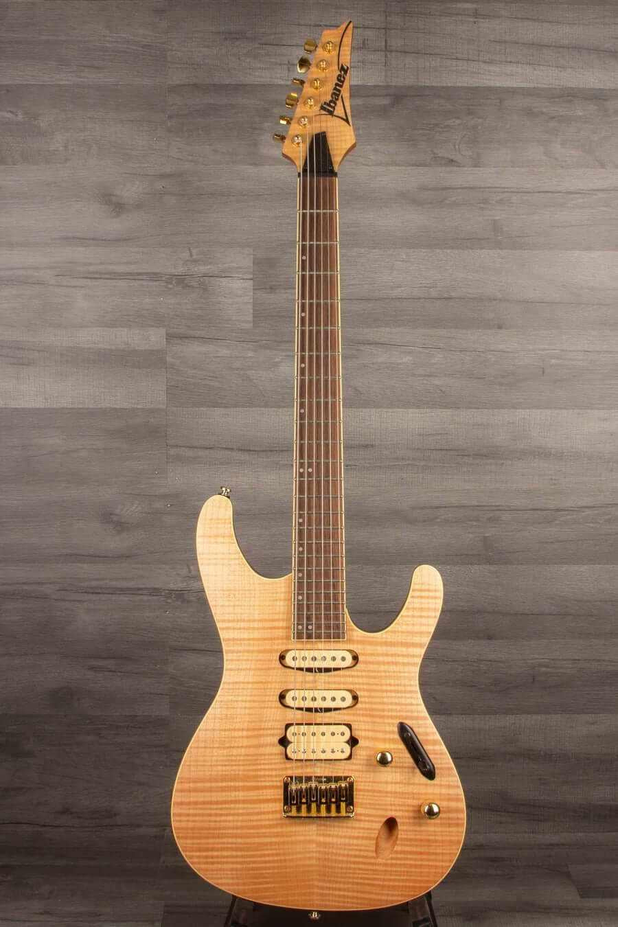 USED - Ibanez SEW761FM-NTF Natural Flat