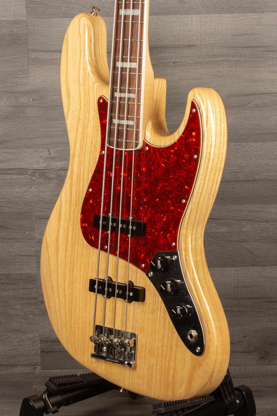 USED - Fender Made in Japan 2019 Limited Collection Jazz Bass Guitar - Natural