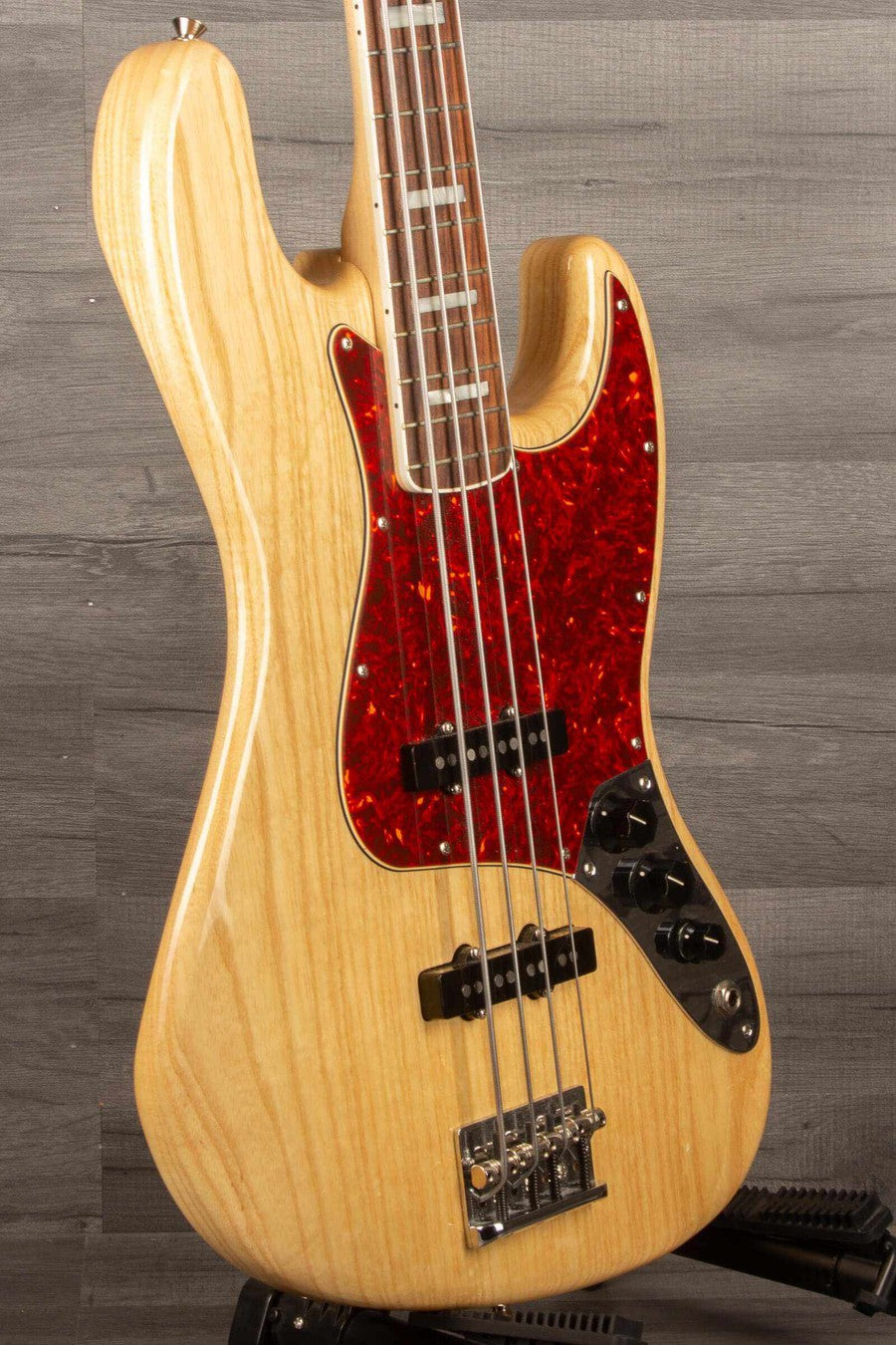 USED - Fender Made in Japan 2019 Limited Collection Jazz Bass Guitar - Natural