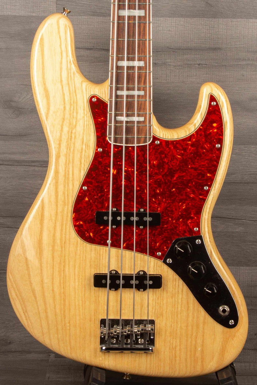 USED - Fender Made in Japan 2019 Limited Collection Jazz Bass Guitar - Natural