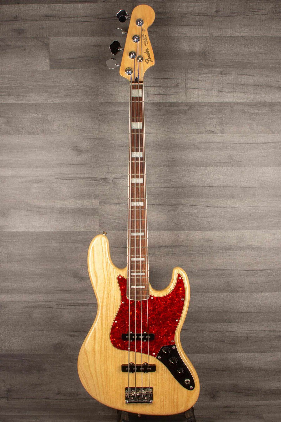 USED - Fender Made in Japan 2019 Limited Collection Jazz Bass Guitar - Natural